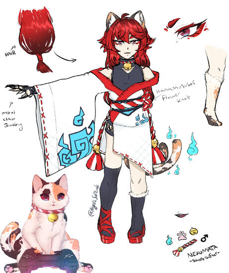 Art Style preview for Vtuber Model Artwork